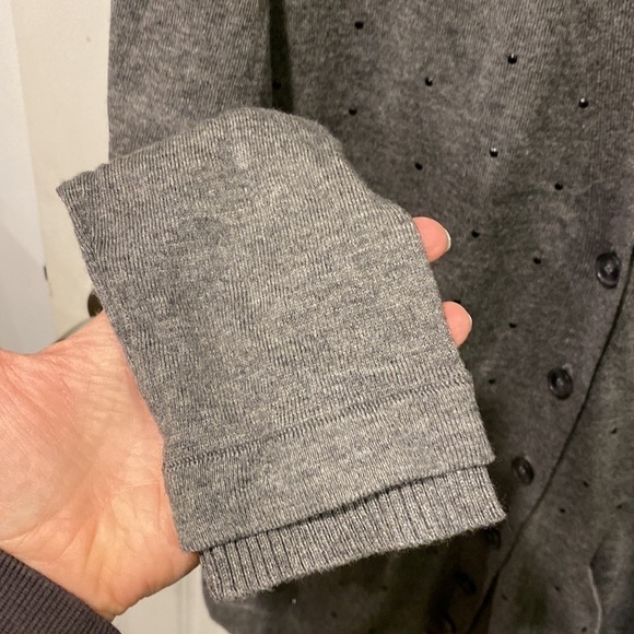 Ann Taylor Cashmere Blend Long Lightweight Cardigan NWT - Picture 7 of 15